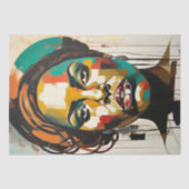 Beautiful Woman OFDT No6 Tissue paper Tissuepapier (Voorkant)