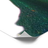 Beautiful Woman on a 40x40 Wall Poster (Hoek)