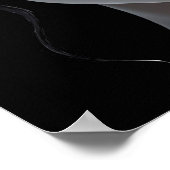 Beautiful Woman with Red Rose Poster (Hoek)