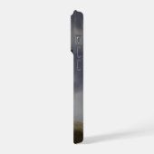 Beautiful Wooden Cross Scripture Personalized iPhone Hoesje (Linkerkant)