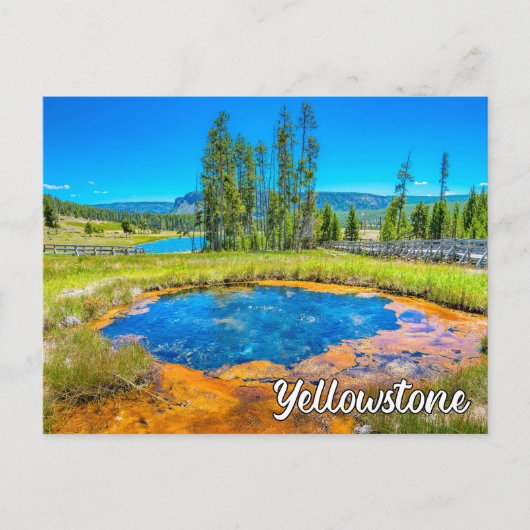 Beautiful Yellowstone National Park, Verenigde Sta Briefkaart (Voorkant)