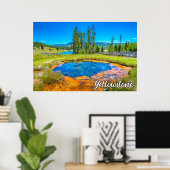 Beautiful Yellowstone National Park, Verenigde Sta Poster (Thuiskantoor)