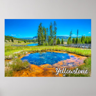 Beautiful Yellowstone National Park, Verenigde Sta Poster