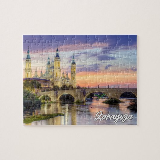 Beautiful Zaragoza, Spain Legpuzzel (Horizontaal)