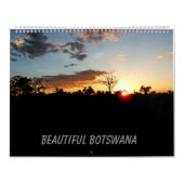 BEAUTIFULE BOTSWANA CALENDAR KALENDER (Hoes)