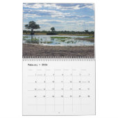 BEAUTIFULE BOTSWANA middelgrote groottekalender Kalender (Feb 2026)