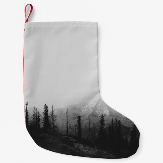 BEAUTIFULE MOUNTAIN FOG KLEINE KERSTSOK (Voorkant)