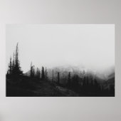 BEAUTIFULE MOUNTAIN FOG POSTER (Voorkant)