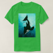 BEAUTIFULE ORCA KILLER WHALE T-SHIRT (Design voorkant)
