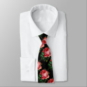 BEAUTIFULE PINK ROSE STROPDAS (Gebonden)