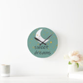 BEAUTIFULE WALL CLOCK SWEET DREAMS RONDE KLOK (Huis)