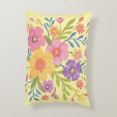 Beautifull bunch of flowers accent kussen (Achterkant (Verticaal))