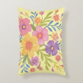 Beautifull bunch of flowers accent kussen (Voorkant(Verticaal))