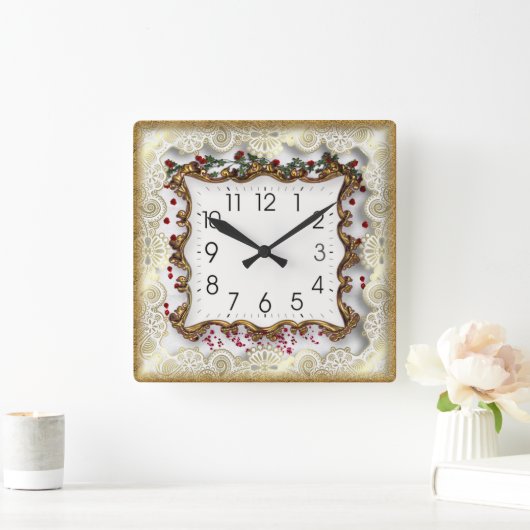 Beautifull Vierkante Klok (Huis)