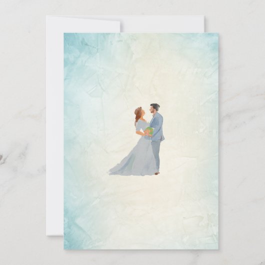 Beautifully and Personalized Wedding Invitations Kaart (Achterkant)