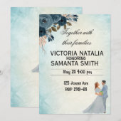 Beautifully and Personalized Wedding Invitations Kaart (Voorkant / Achterkant)