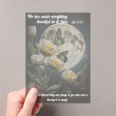 Beautifully and Wonderfully Made Acryl Uitnodigingen (Insitu (Draagbaar))