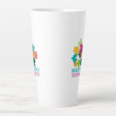 Beautifully Incomplete Colorful Puzzle Piece Latte Mok (Voorkant)