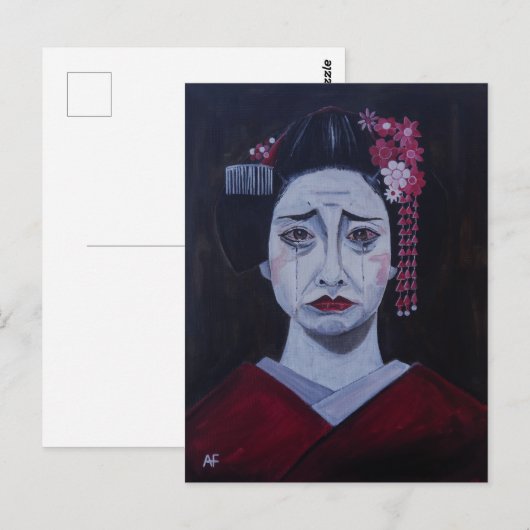 Beautifully Sad Painting by Alfred Fox Briefkaart (Voorkant / Achterkant)