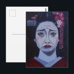 Beautifully Sad Painting by Alfred Fox Briefkaart<br><div class="desc">Painting of "Beautifully Sad" by Alfred Fox . Collectable Postcard . alfred_fox_art @ Zazzle</div>