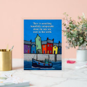 Beautifully Unrepeatable Inspirational Coastal Acryl Bord (Huwelijk)
