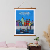 Beautifully Unrepeatable Inspirational Coastal Hangend Wandkleed (Slaapkamer)
