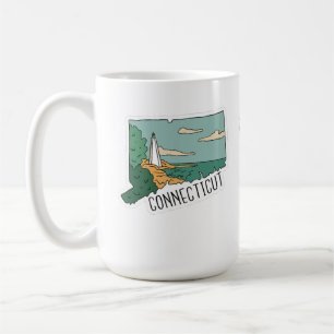 BEAUTIFUME USA STATEN LANDSCAPE BRIEFKAART SET KOFFIEMOK