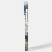 BEAUTIFUTE WATERVERF NORSE BOEST CAT Case-Mate iPhone CASE (Achterkant / Links)