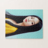 BEAUTIUL ASIAN GIRL ART JIGSAW PUZZZLE LEGPUZZEL (Horizontaal)
