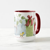 Beautiully Folk Art geïllustreerd op maat Mok (Voorkant rechts)