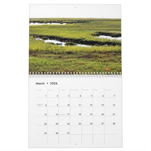 Beautuful Landscapes Calendar Kalender (Mar 2026)