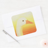 Beauty 1998 vierkante sticker (Envelop)