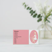 Beauty #5 Visitekaartje (Staand voorkant)