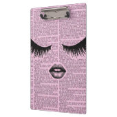 Beauty Aesthetic Pink Clipboard for Work & School Klembord (Links)