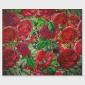 Beauty and beast - slang- en Roos-ventilator Cadeaupapier (Vlak)