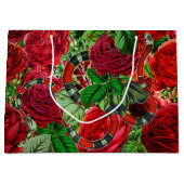 Beauty and beast - slang- en Roos-ventilator Groot Cadeauzakje (Voorkant)