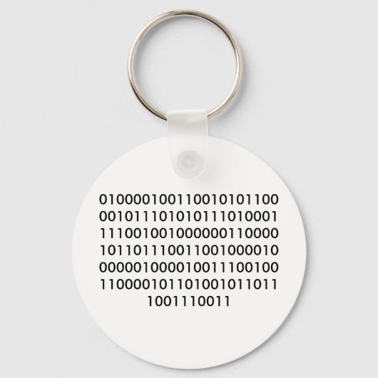 Beauty and Brains Sleutelhanger (Voorkant)