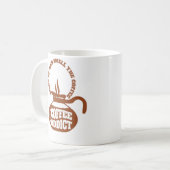 Beauty and Coffee Morning Mug Koffiemok (Voorkant links)
