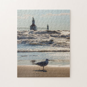 Beauty and Force Jigzaag Puzzle Legpuzzel