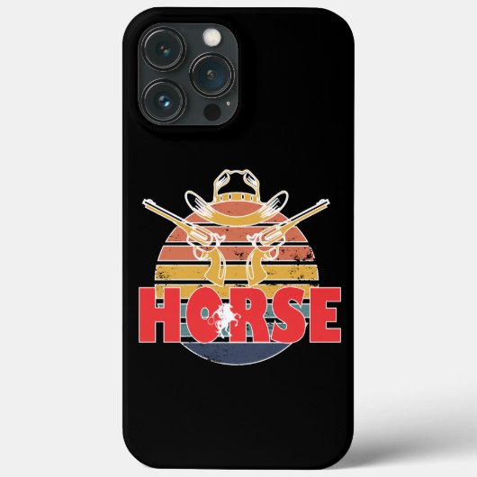 Beauty and Grace of Horses Equestrian Case-Mate iPhone Case (Achterkant)