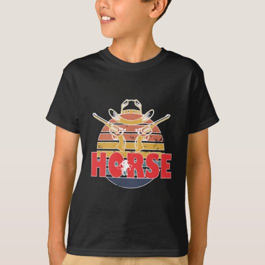 Beauty and Grace of Horses  Equestrian T-shirt (Voorkant)