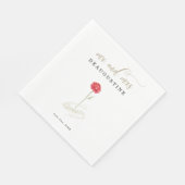 Beauty and the Beast Bruiloft Servet (Hoek)