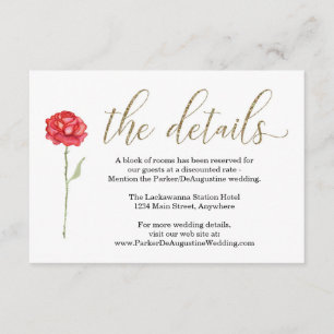 Beauty and the Beast Information Enclosure Kaart