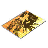 "Beauty and the beast" Notitieboek (Linkerzijde)