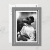 Beauty - Artisan - in zwart-wit Briefkaart (Voorkant / Achterkant)