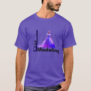 Beauty Assepoester 3D Modeling - T-shirt