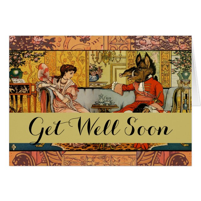 Beauty Beast Classic Sprookjesfiguren (Voorkant Horizontaal)