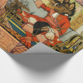 Beauty Beast Classic Sprookjesfiguren Cadeaupapier (Hoek)