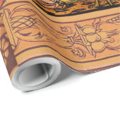 Beauty Beast Classic Sprookjesfiguren Cadeaupapier (Rol Hoek)