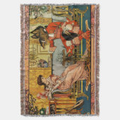 Beauty Beast Classic Sprookjesfiguren Deken (Voorkant Verticaal)